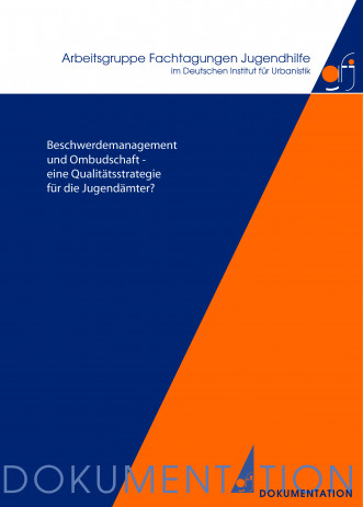 Cover: Beschwerdemanagement und Ombudschaft - eine Qualitätsstrategie für ...