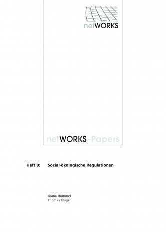 Cover: Sozial-ökologische Regulationen