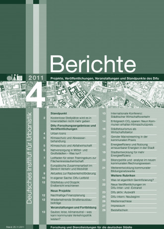 Cover: Difu-Berichte 4/2011