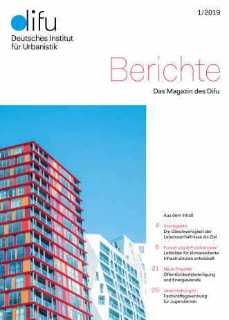 Cover "Difu-Berichte 1/2019"