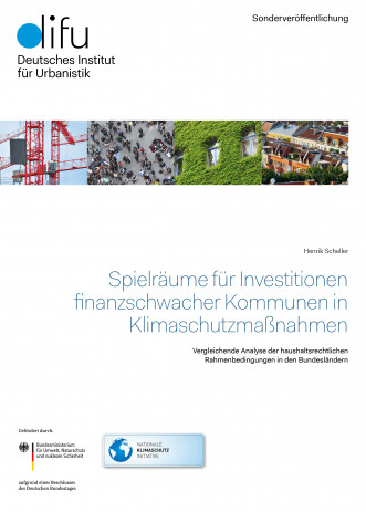 Cover Spielräume für Investitionen finanzschwacher Kommunen in Klimaschutzmaßnahmen 