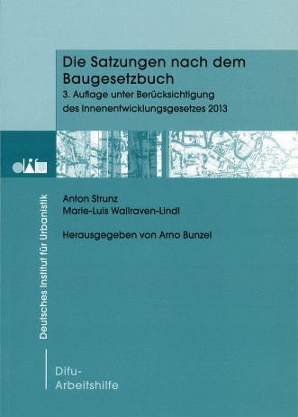 Cover: Die Satzungen nach dem Baugesetzbuch