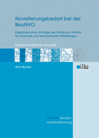 Cover: Novellierungsbedarf bei der BauNVO