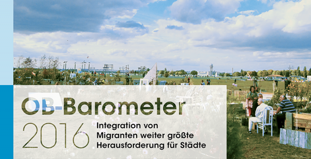 OB-Barometer 2016. Ergebnisse einer Difu-Befragung der (Ober-)Bürgermeister/innen deutscher Städte