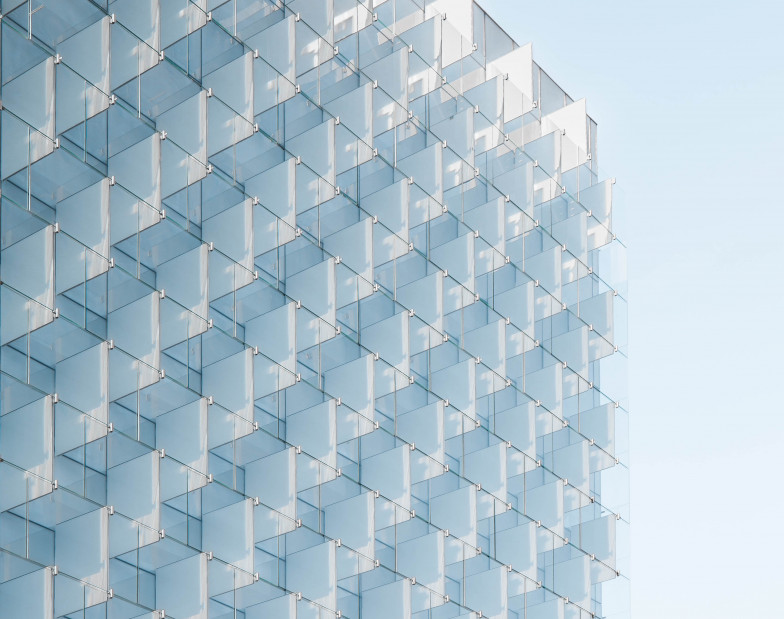 Photo: Glass facade