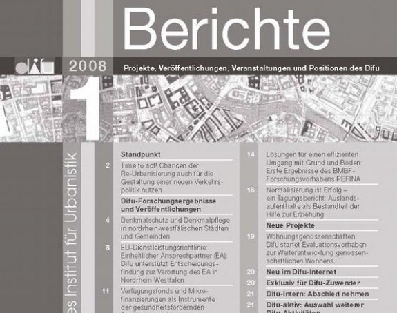 Neuigkeiten aus der "Forschung rund um die Stadt"