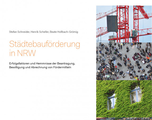 Cover der Difu-Publikation zur Städtebauförderung in NRW