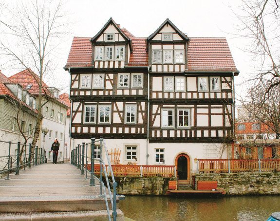 Foto: Fachwerkhaus in Erfurt