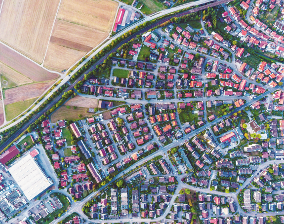Foto: Luftaufnahme von Ethningen