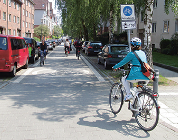 Foto: Fahrradstrasse