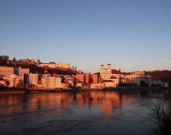 Sonnenuntergang Passau