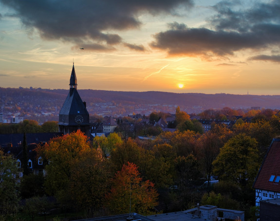 Sonnenuntergang Wuppertal