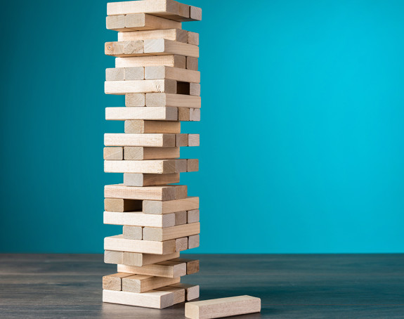 Jenga-Turm Jenga-Turm