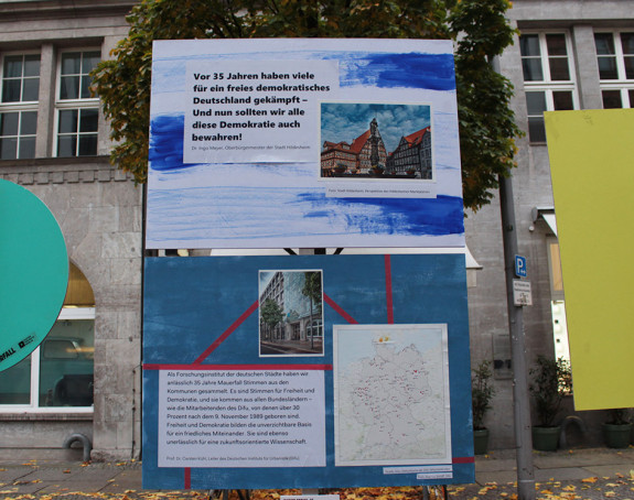 Plakat der Stadt Hildesheim zusammen mit Difu-Plakat Plakat der Stadt Hildesheim zusammen mit Difu-Plakat