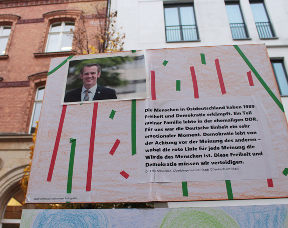 Plakat der Stadt Offenbach Plakat der Stadt Offenbach