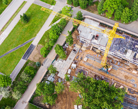 Baustelle im Grünen Baustelle im Grünen