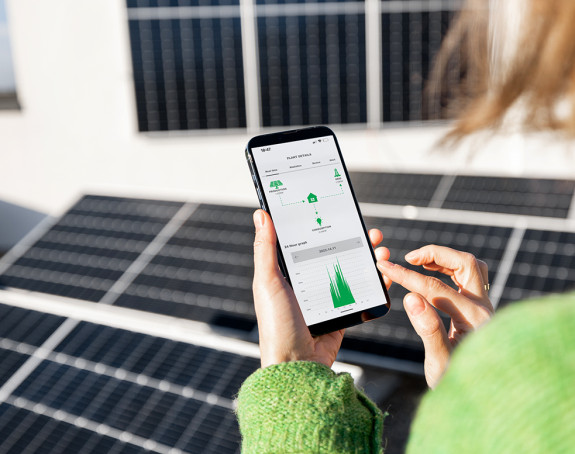 Smart-City: Steuerung Solarpanel