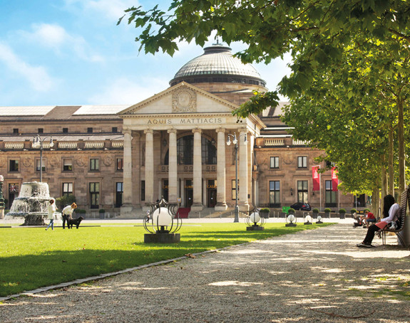 Wiesbaden: Kurhaus, Bowling Green, Staatstheater