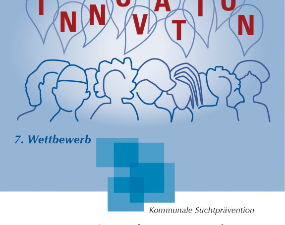 Logo des 7. Wettbewerbs Kommunale Suchtprävention