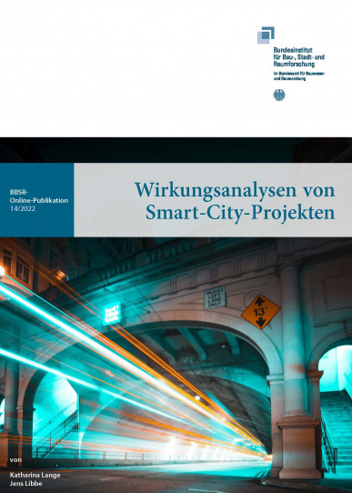 Cover der Veröffentlichung "Wirkungsanalysen von Smart-City-Projekten"