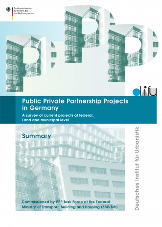 Cover: Public Private Partnership Projects in Germany