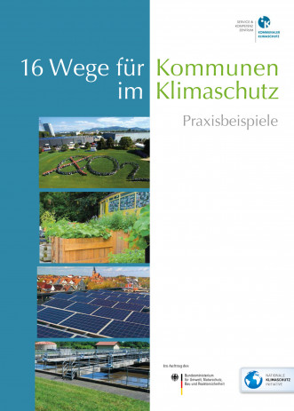 Cover: 16 Wege für Kommunen im Klimaschutz