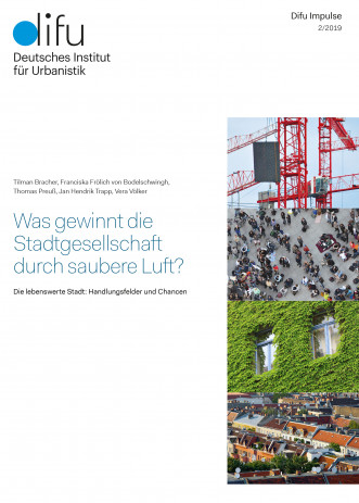 Cover "Was gewinnt die Stadtgesellschaft durch saubere Luft?"