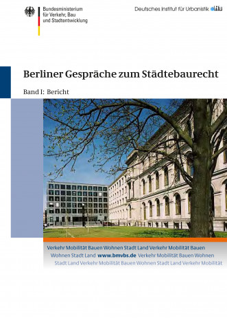 Cover: Berliner Gespräche zum Städtebaurecht
