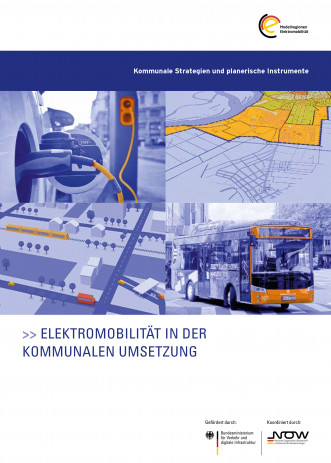 Cover: Elektromobilität in der kommunalen Umsetzung