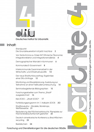 Cover: Difu-Berichte 4/2004