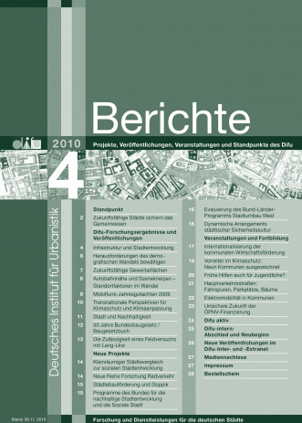Cover: Difu-Berichte 4/2010