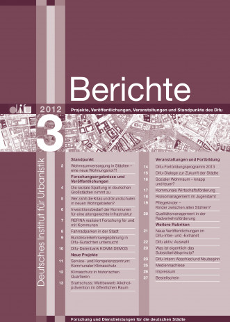 Cover: Difu-Berichte 3/2012
