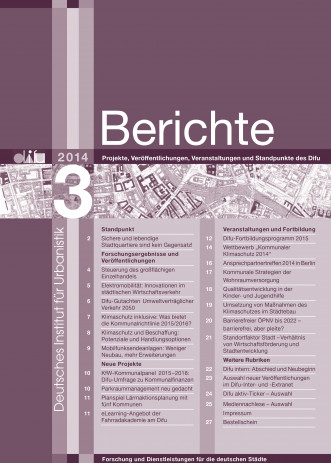 Cover: Difu-Berichte 3/2014