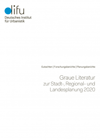 Cover Graue Literatur zur Stadt-, Regional- und Landesplanung 2020
