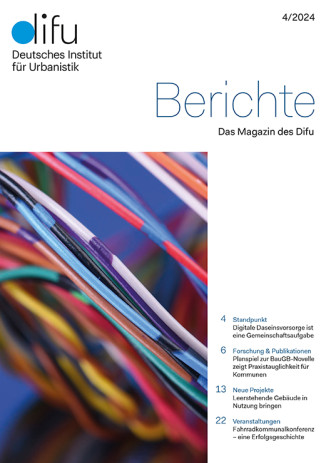 Bericheheft 4/2024 - Cover