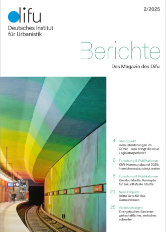 Cover Berichteheft 2/2025