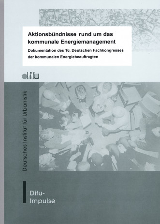 Cover: Aktionsbündnisse rund um das kommunale Energiemanagement