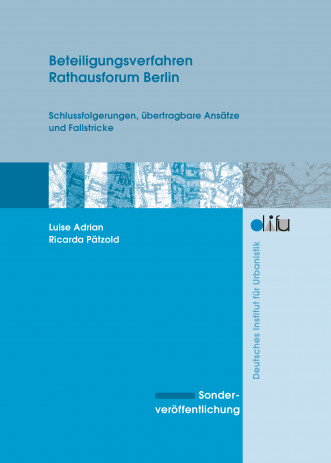 Cover: Beteiligungsverfahren Rathausforum Berlin