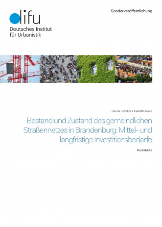 Cover "Bestand und Zustand des gemeindlichen Straßennetzes in Brandenburg: Mitte