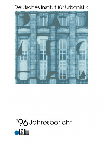 Cover: Jahresbericht 1996