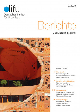 Cover Difu-Berichte 3/2019