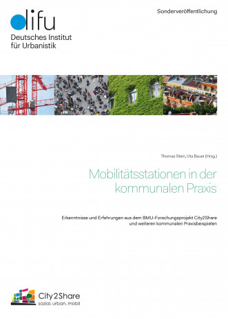 Cover "Mobilitätsstationen in der kommunalen Praxis"