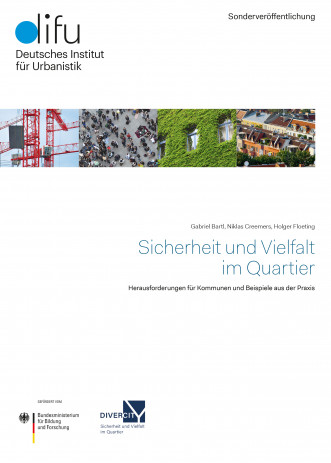 Cover "Sicherheit und Vielfalt im Quartier"