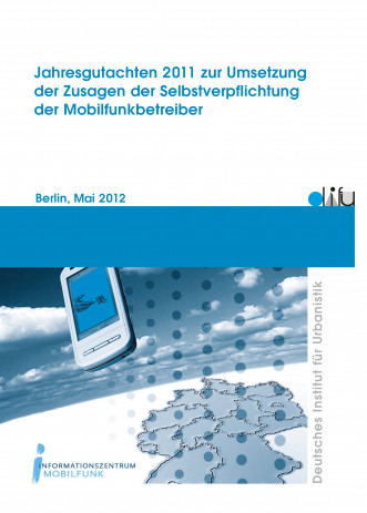 Cover: Jahresgutachten 2011 zur Umsetzung der Zusagen der Selbstverpflichtung...