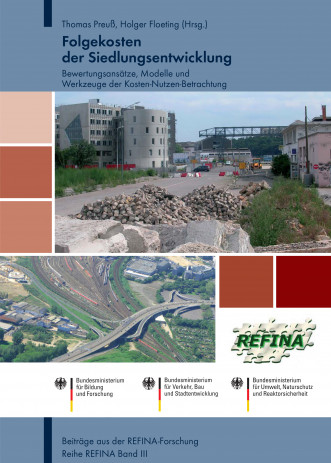 Cover: Folgekosten der Siedlungsentwicklung