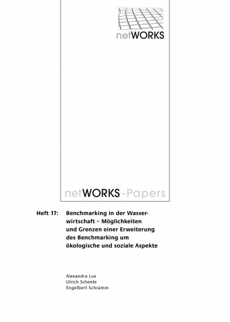 Cover: Benchmarking in der Wasserwirtschaft - Möglichkeiten und Grenzen ...