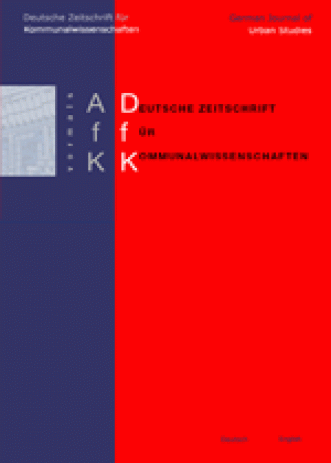 Cover: Die Zukunft der städtischen Infrastrukturen