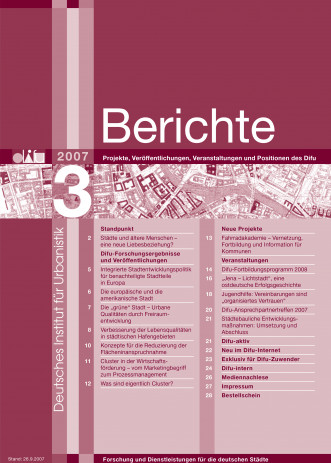 Cover:Difu-Berichte 3/2007