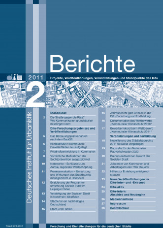 Cover: Difu-Berichte 2/2011