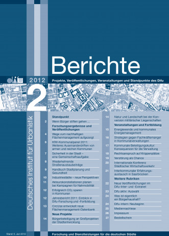 Cover: Difu-Berichte 2/2012